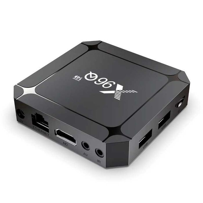 Смарт ТВ приставка X96Q RK3518 2/16 Гб Android TV 14 Smart Box