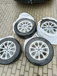 Felgi 5x108 ford, hankook 215/60r16, oryginalne czujniki ford