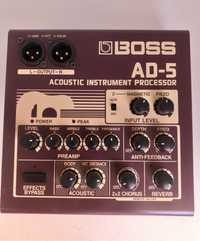 Boss AD-5 Processador de guitarra/baixo acustico