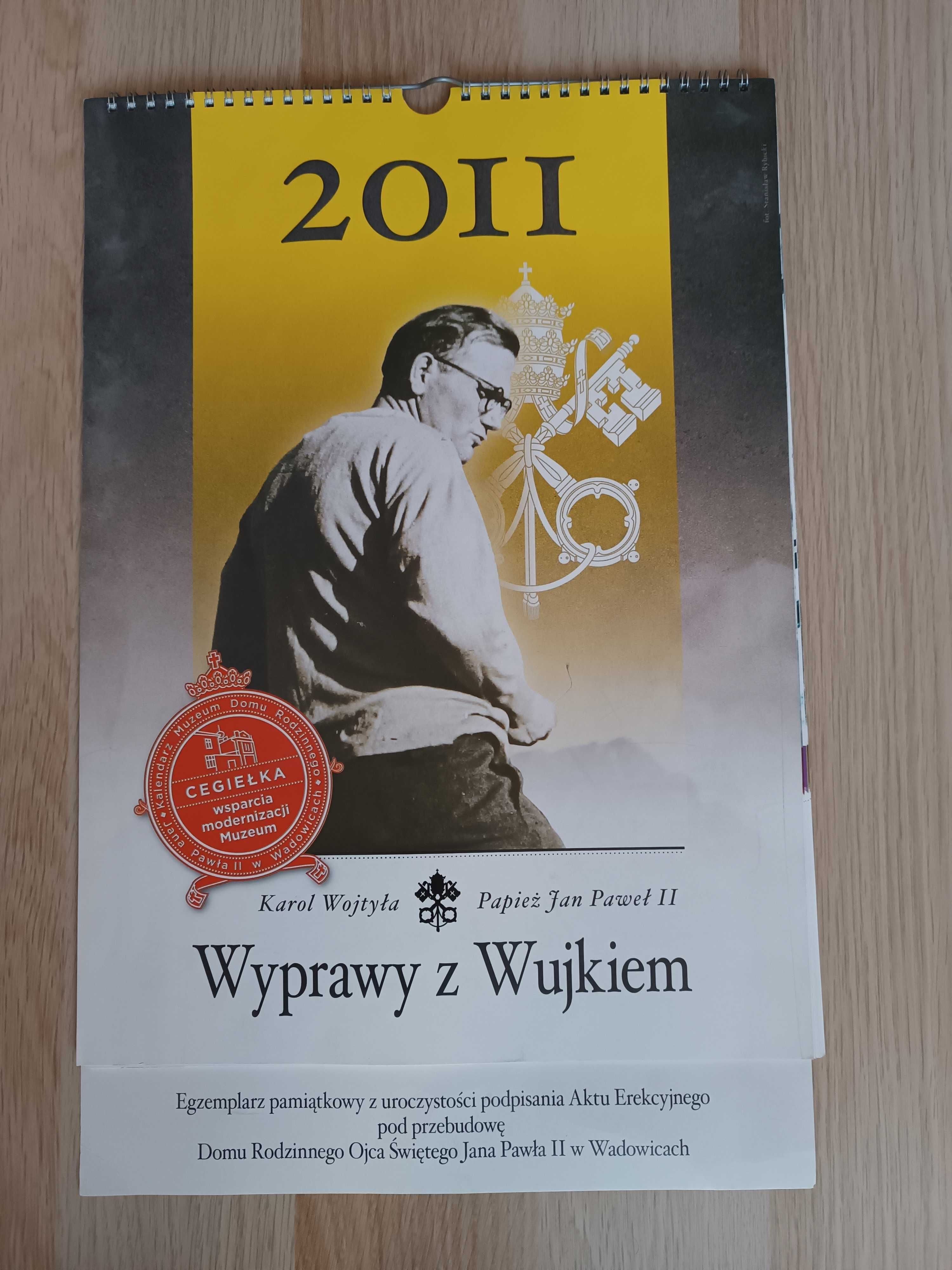 Kalendarze ścienne Karol Wojtyła Jan Paweł II 2010, 2011