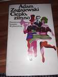Ciepło zimno Adam Zagajewski