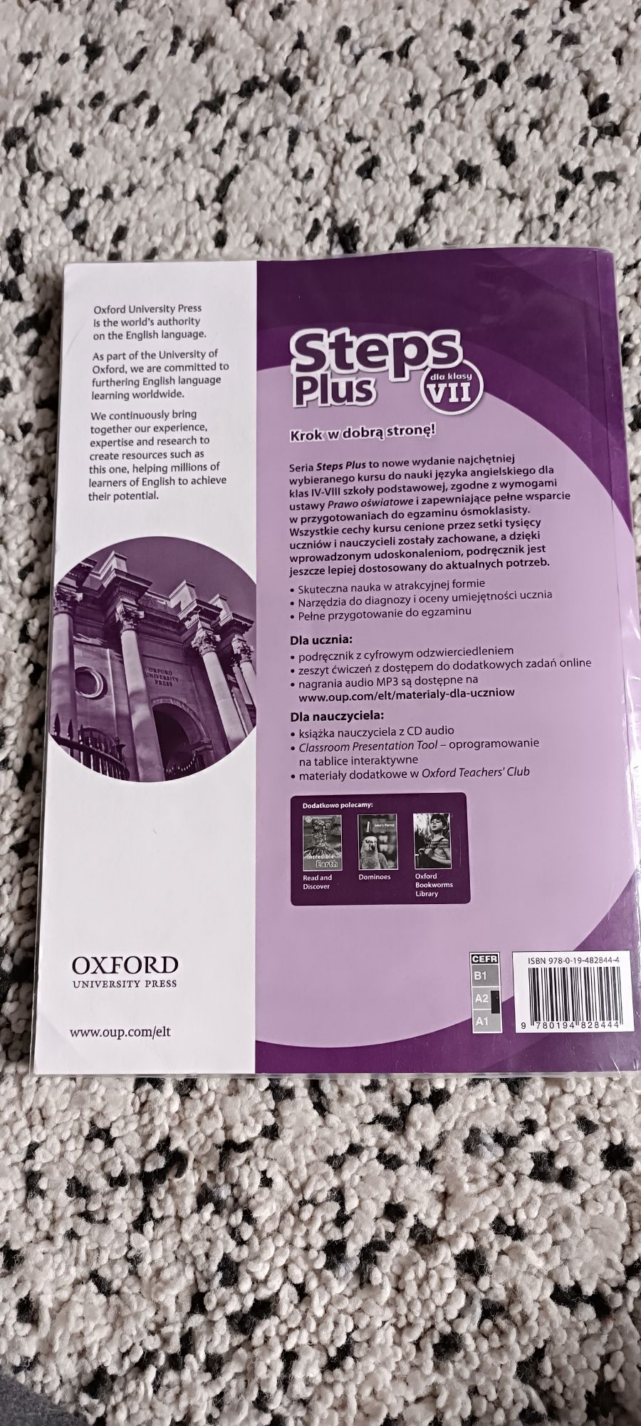 Steps Plus VII ćwiczenia angielskiego dla klasy 7