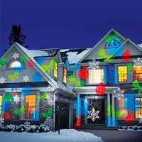 Лазерный Новогодний Проектор для дома и квартиры Star Shower Slide Sho