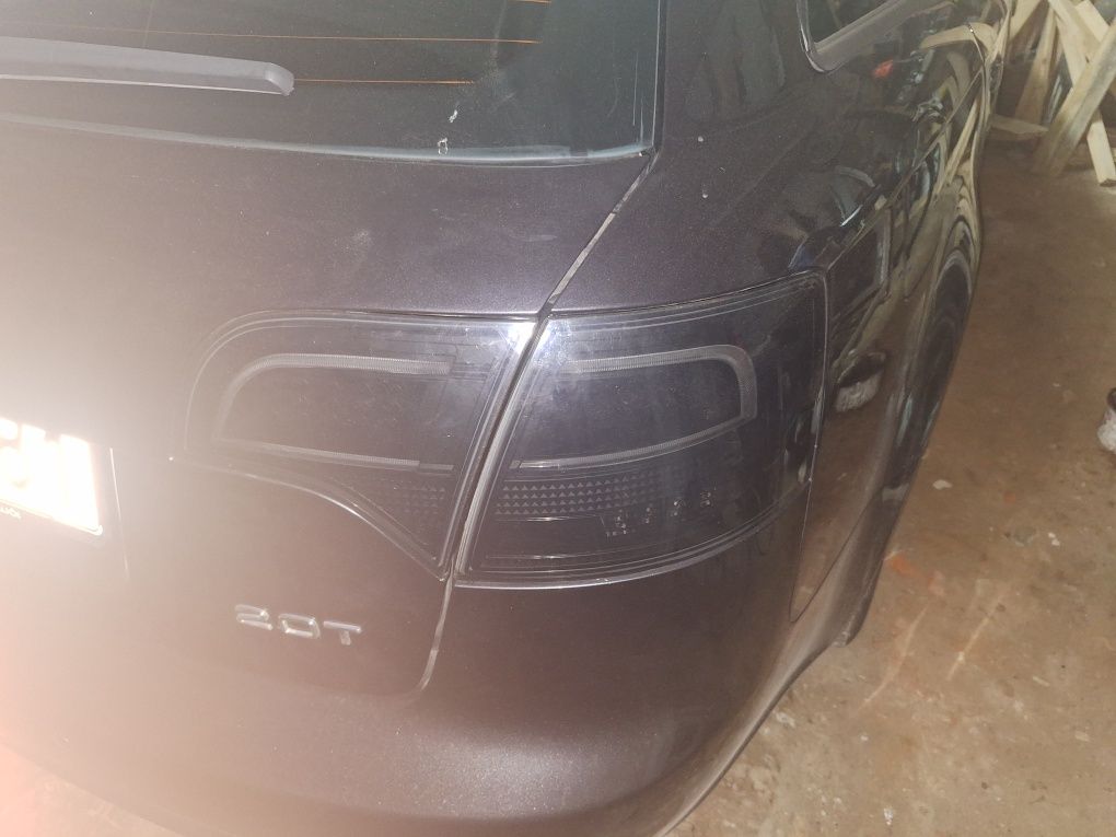 Komplet Lampy led czarne audi a4 b7 avantkombi