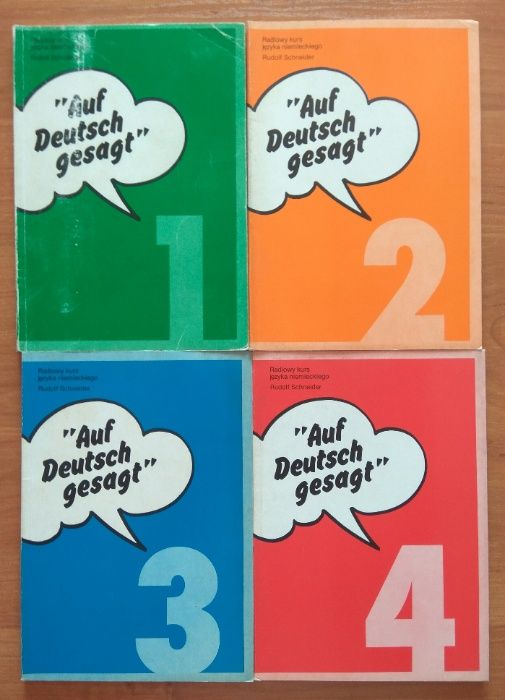 Auf Deutsch gesagt Cz. 1-4 Rudolf Schnei