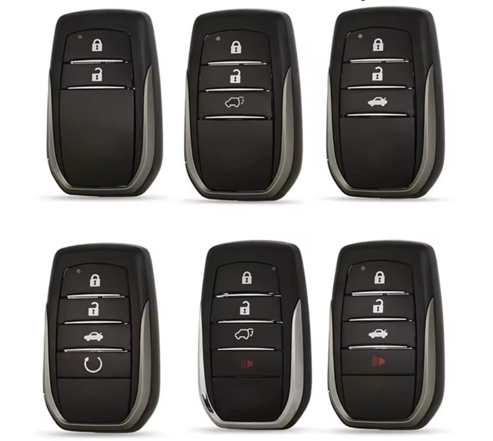 Силіконовий чохол для ключа Toyota Yaris/Yaris Cross/Corolla/C-Hr/Rav4