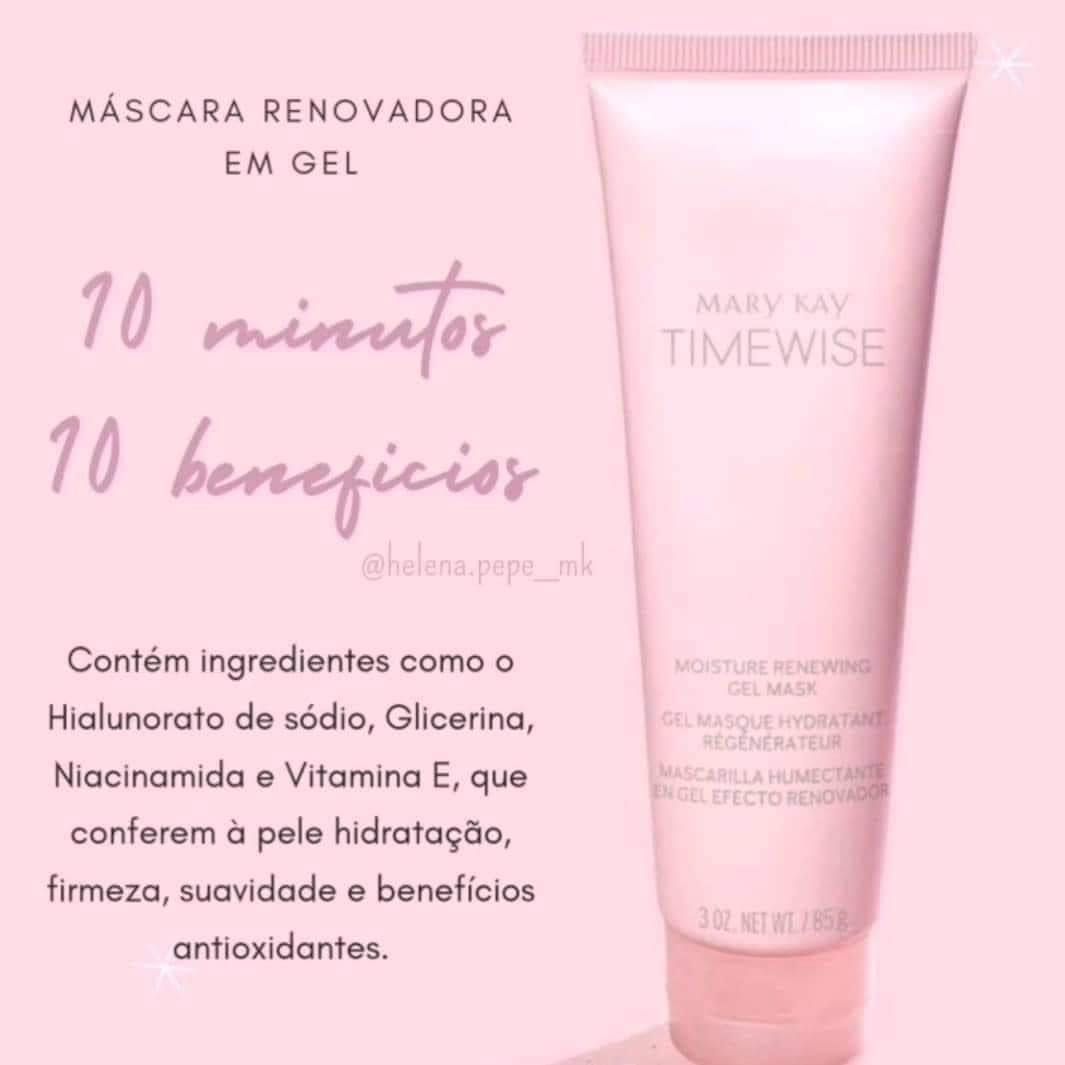 Máscara Renovadora em Gel