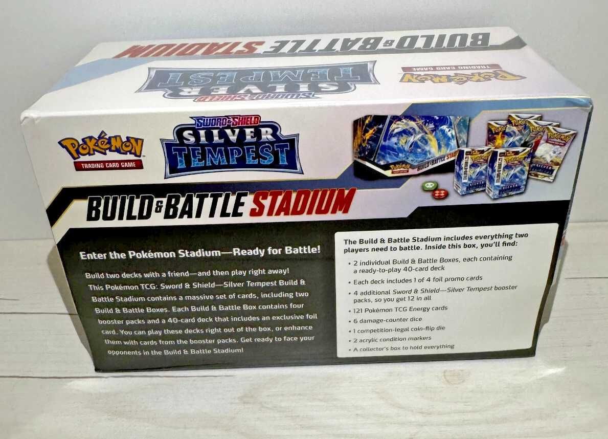 Pokemon TCG Silver Tempest Build and Battle Stadium