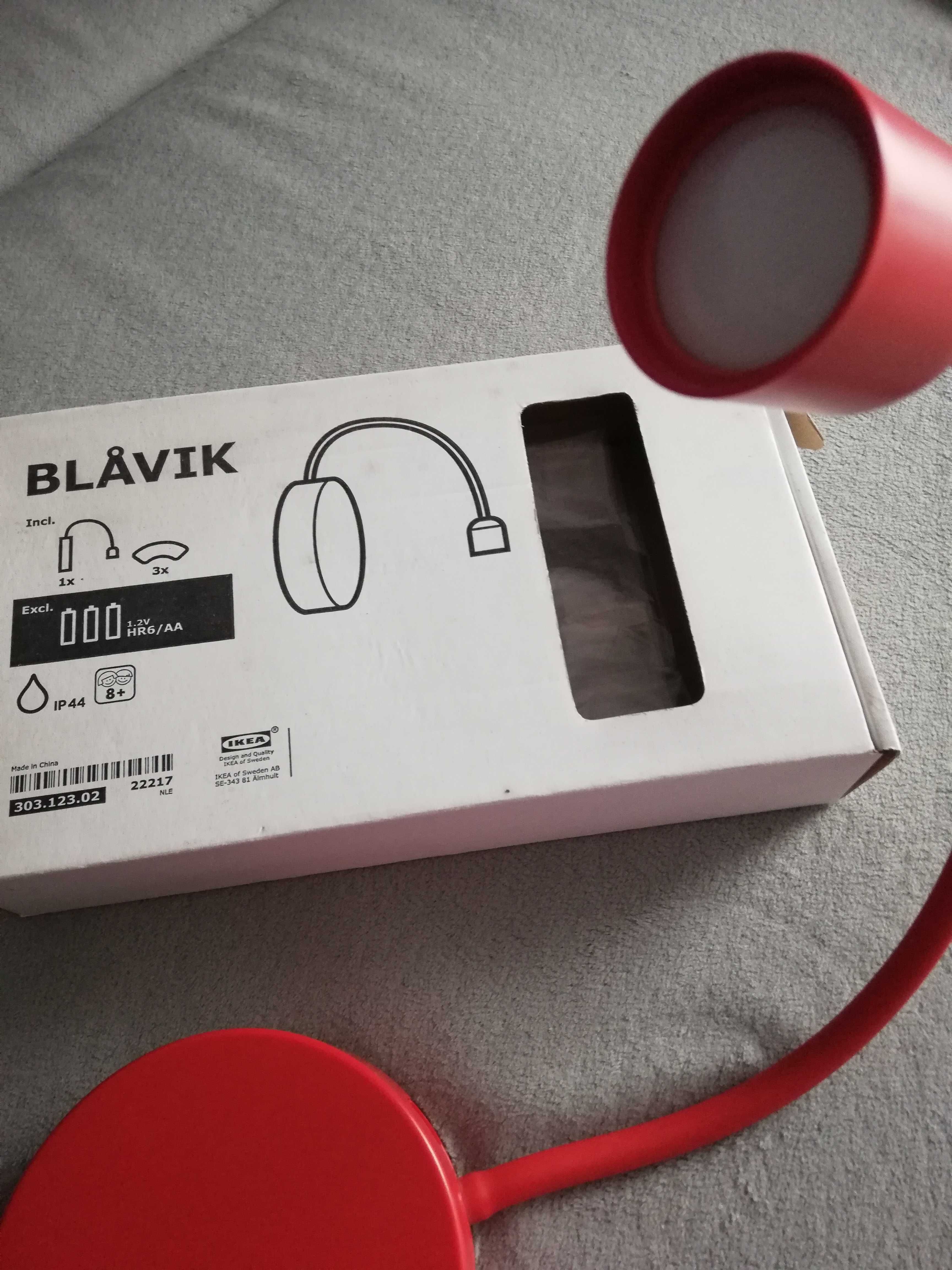 Lampka na biurko z Ikea, na baterię