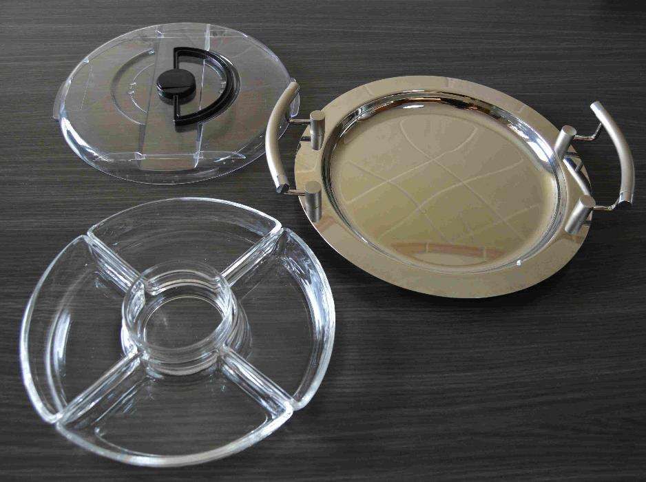 Bandeja para Aperitivos/Couvert (nunca utilizada, REGENT INOX)