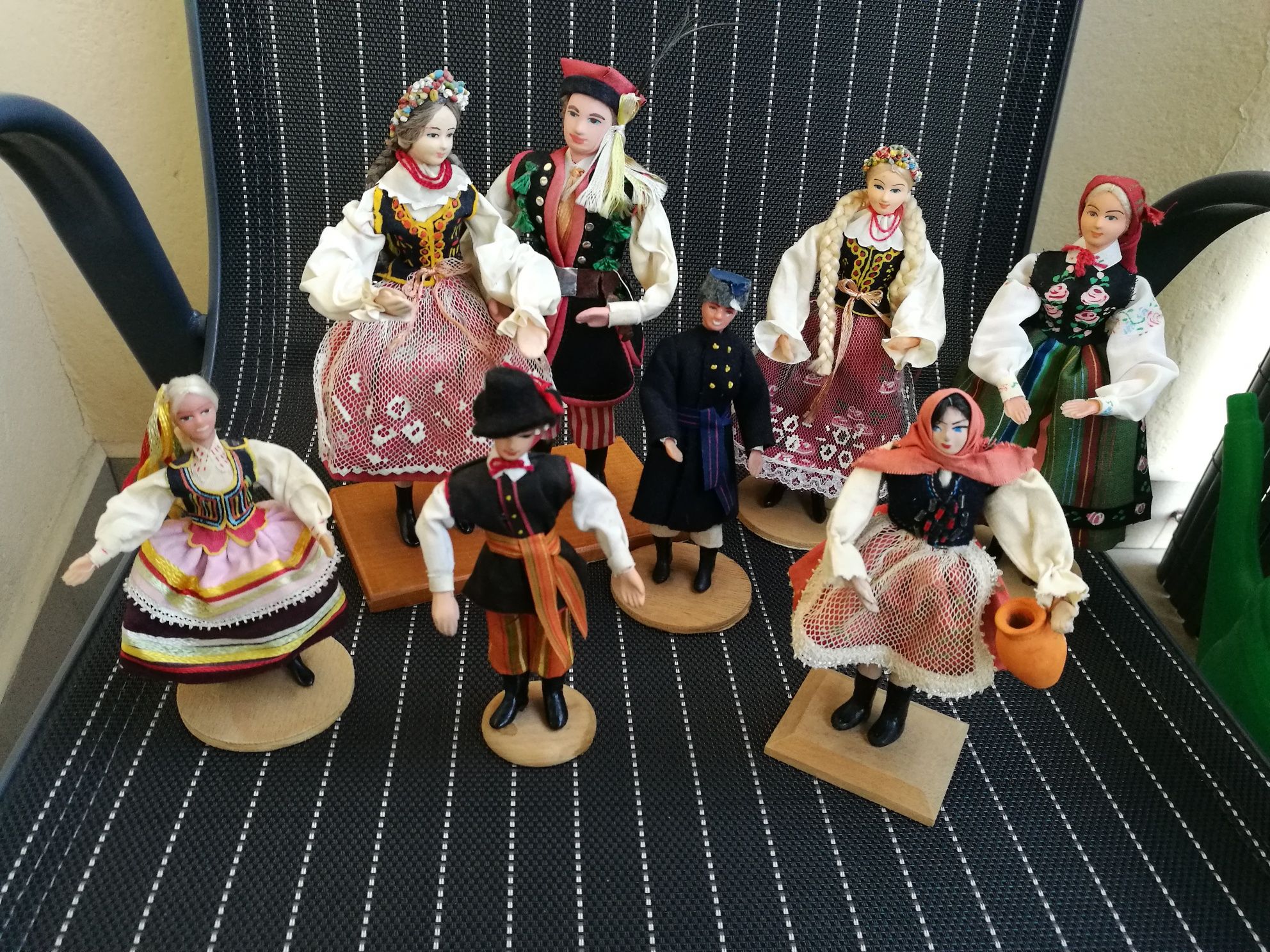 Lalka/lalki ludowe/regionalne, Hand made, spółdzielnia Kraków