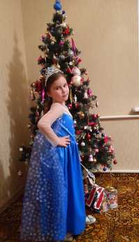 Новогоднее  нарядное  платье  Эльзы