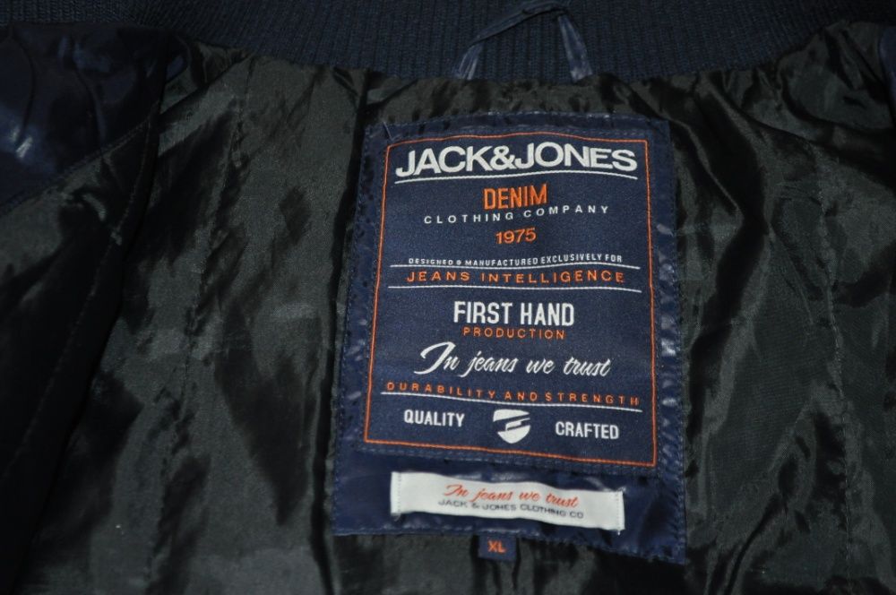 Jack jones теплая куртка пуховик джек джонс