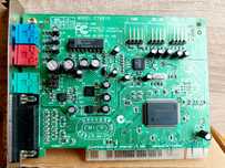 Placa de áudio PCI Creative Labs CT4810 com porta Midi