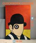 Obraz olejny Clockwork Orange Alex DeLarge Cubrick