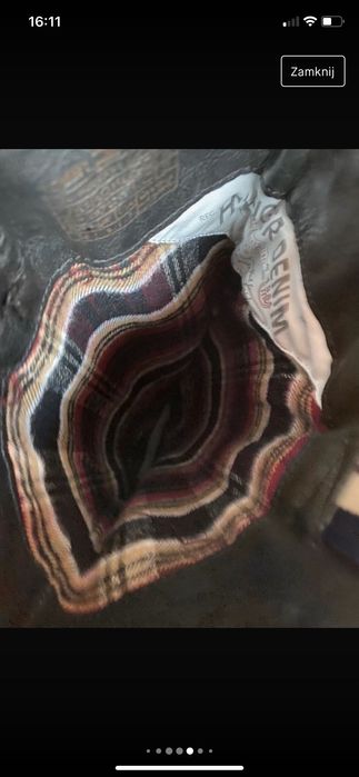 Tommy Hilfiger/ kowbojki/ czarne/ skóra zamszowa/ rozm 38/  24,8 cm
