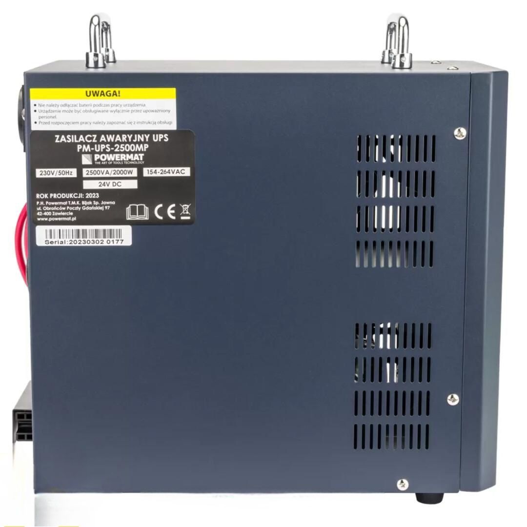 Джерело безперебійного живлення Powermat PM-UPS-2500MP
Джерело безпере
