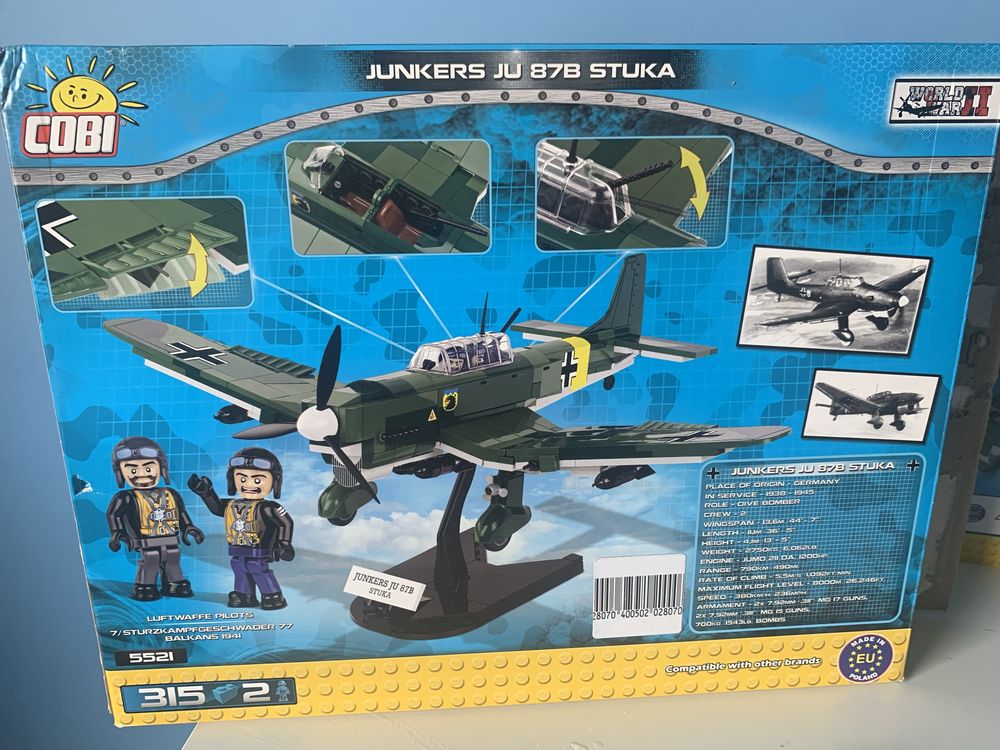 Klocki COBI Mała Armia Junkers Ju 87 B COBI-5521