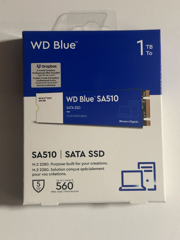 Dysk WD Blue SA510 1TB SSD