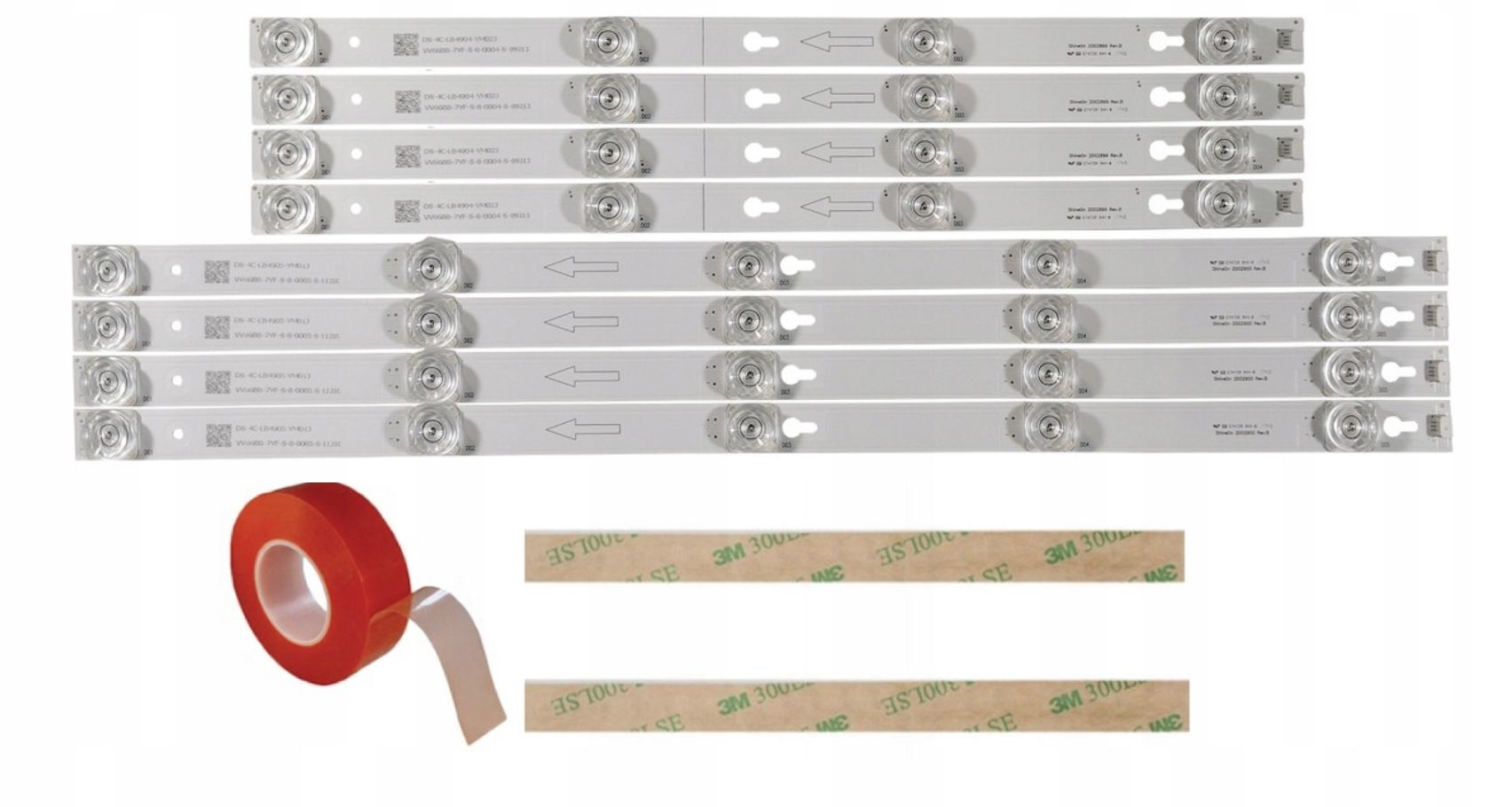 Listwy Led Tcl Thomson 49D2900 49Uc6306 49Uc6316