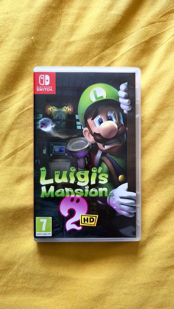 Luigi Mansion 2 HD raz użyta.