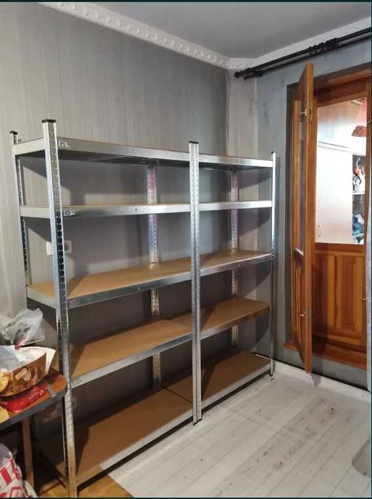 Прочный металлический стеллаж для дома, гаража, склада Цена от 600 грн