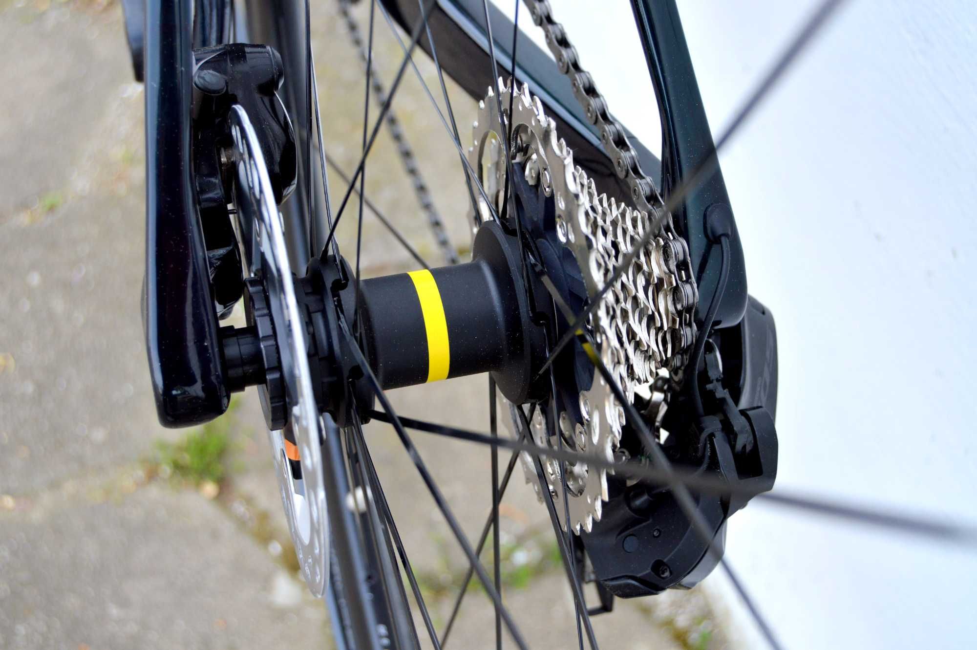 FV23% Przebieg 5km KTM Revelator Alto Elite Di2 elektronika 2x12 XL