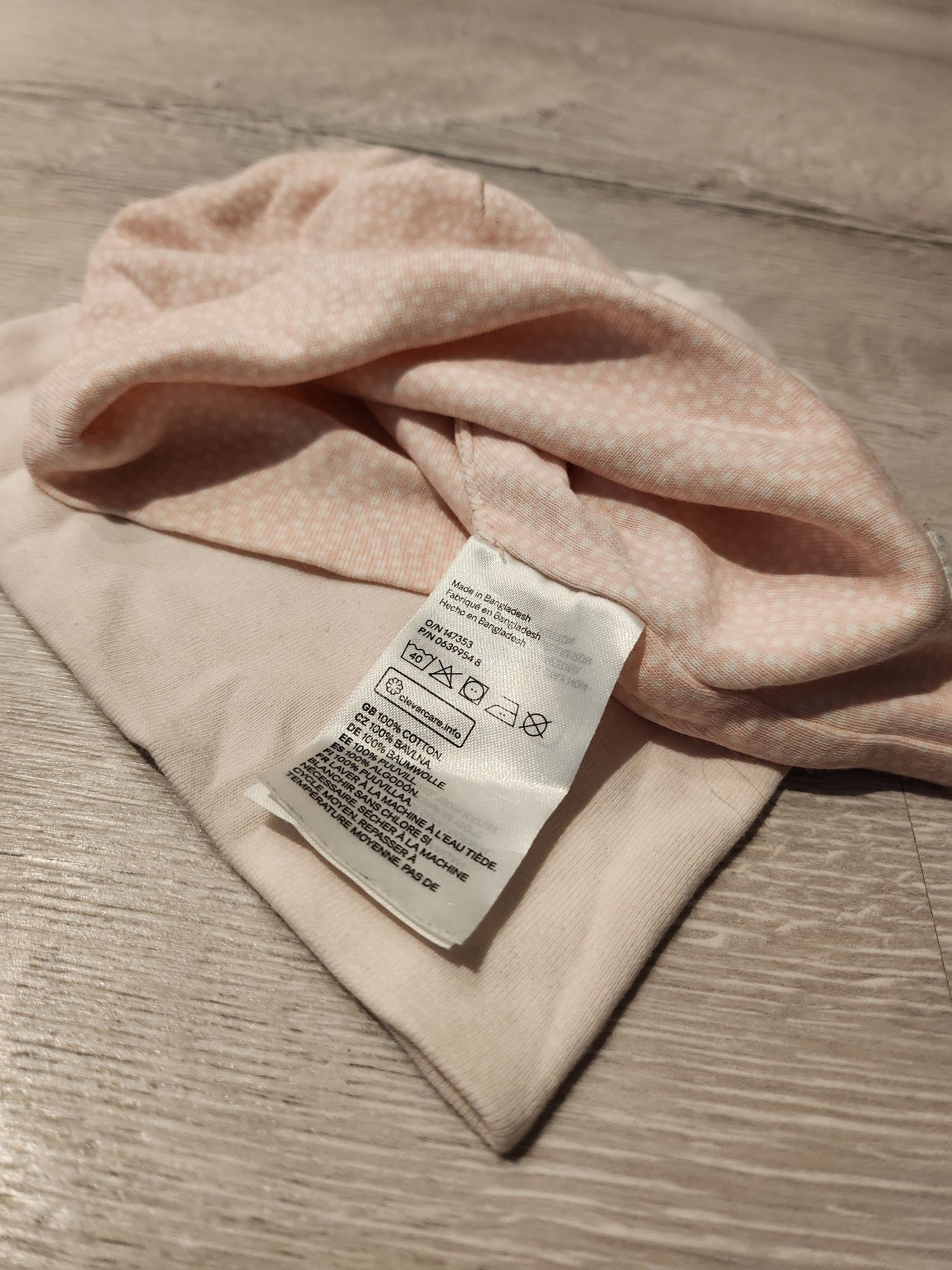 2szt czapki na wiosnę H&M 80