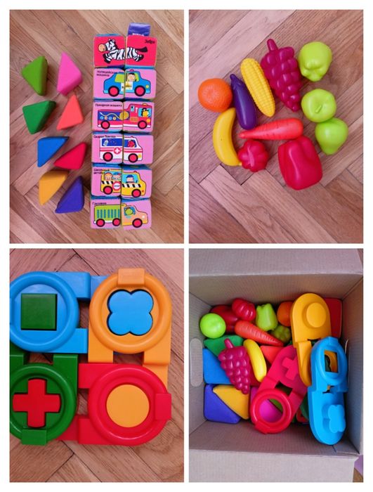 Кубики мякі, доміно Wader, фрукти