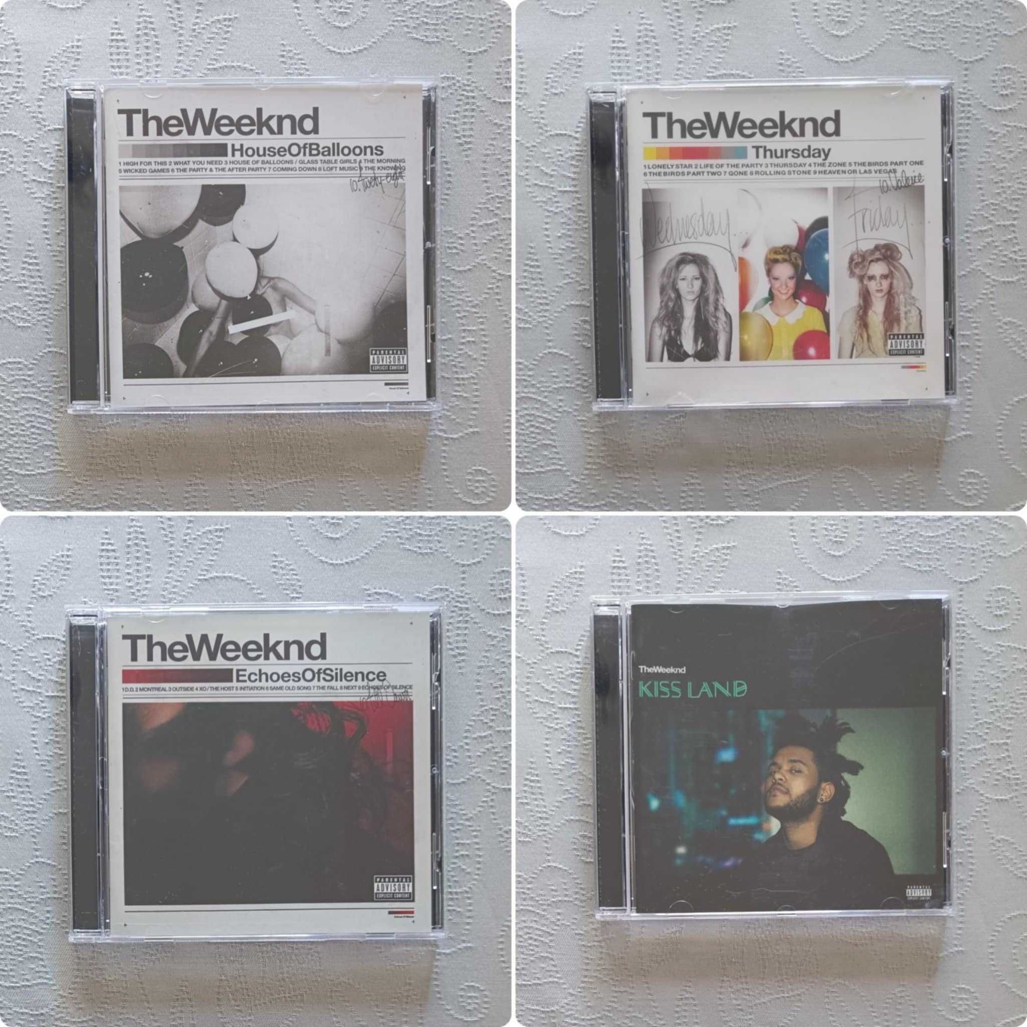Conjunto 8 CDs do Weeknd