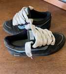 Дутыши Кросівки Vans sk8 шнурки