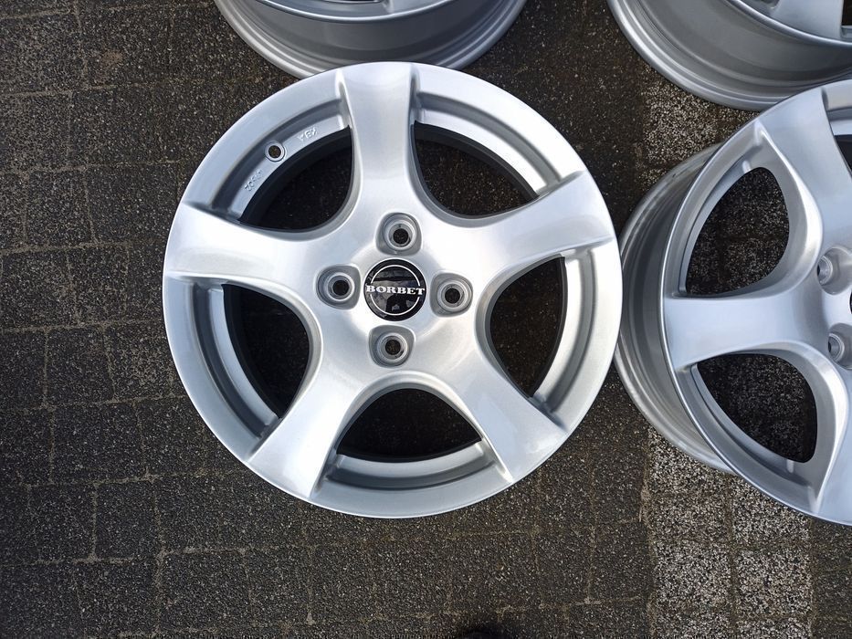 Borbet 15" Ford EcoSport Fusion Fiesta Tourneo Connect 4*108 NOWE