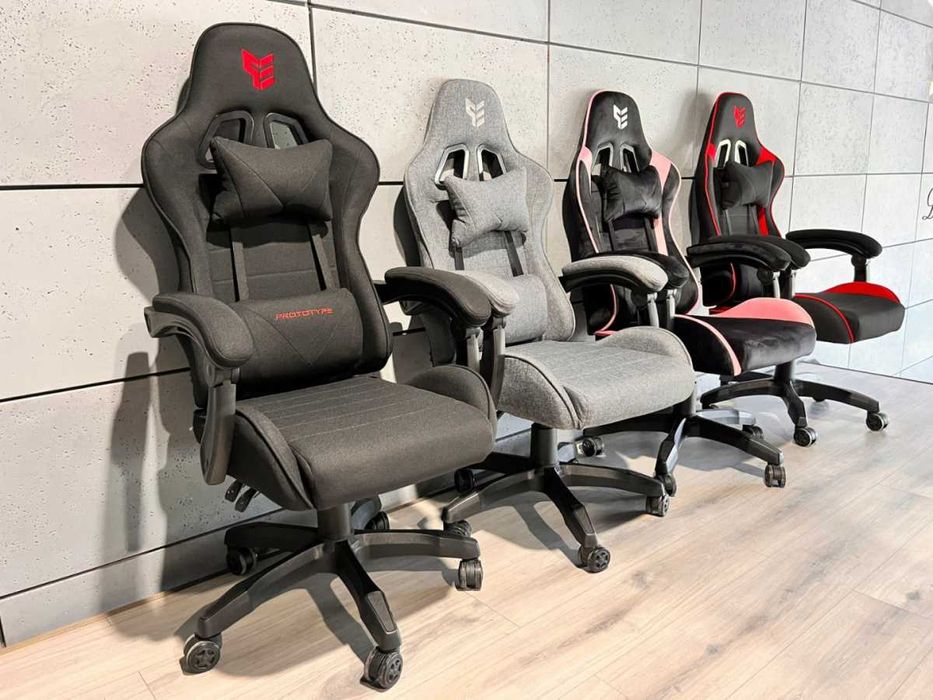 Fotel NOWY do biurka WYPRZEDAŻ gamingowy biurowy obrotowy GAMER