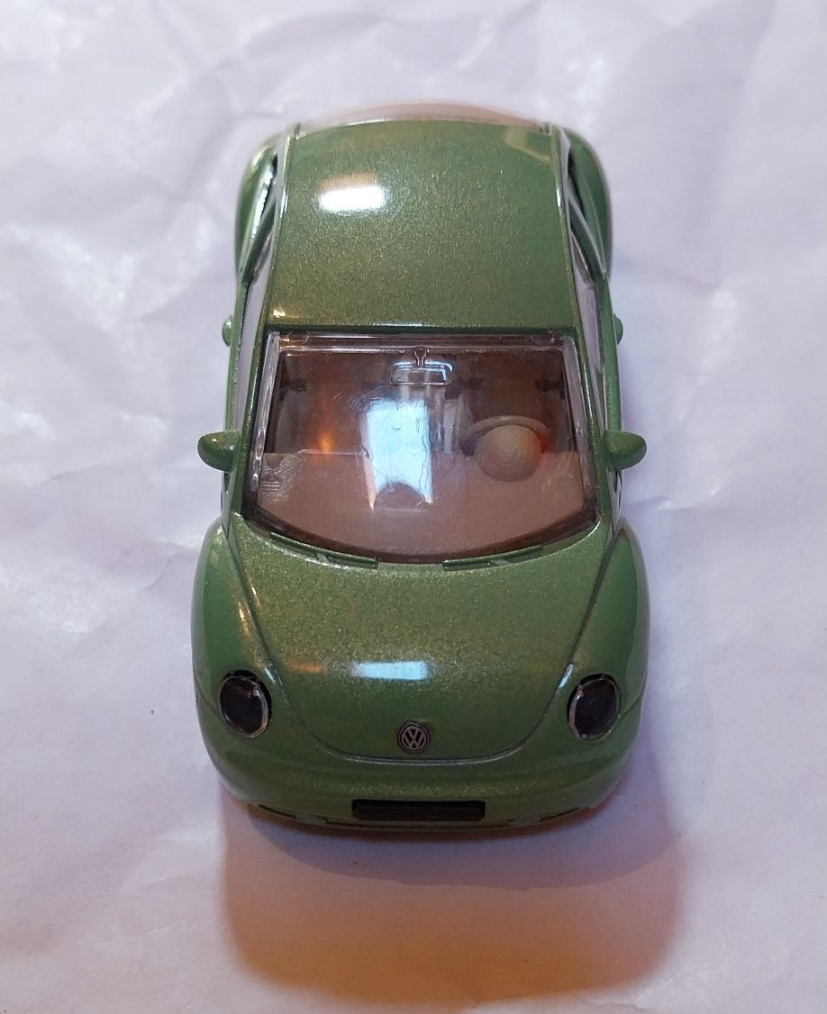Miniatura da Burago VW Beetle escala 1/43