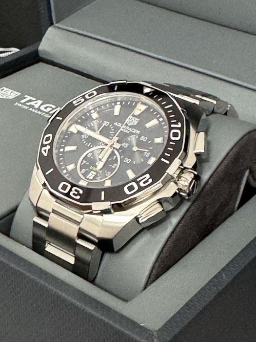 Годинник Tag Heuer Aquaracer Chronograph original 43mm