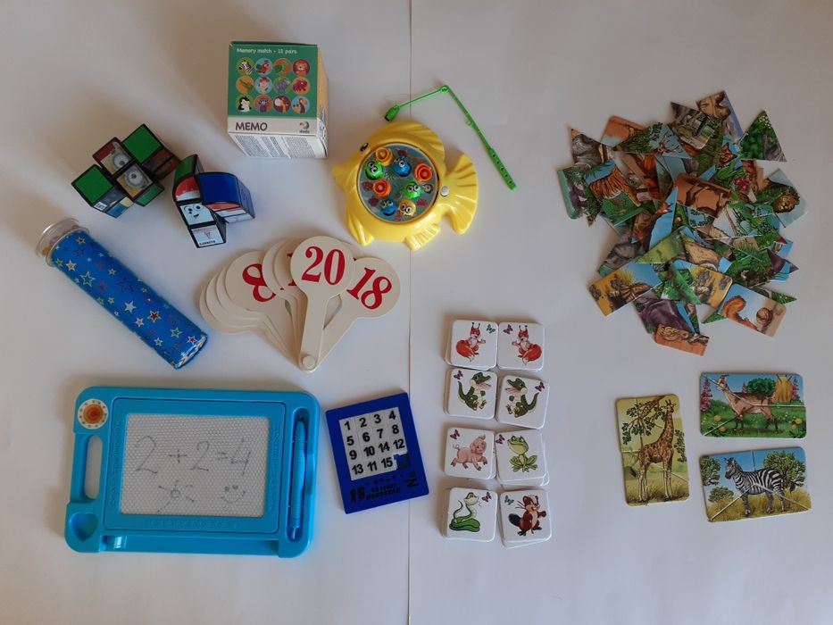 Розвиваючі ігри, іграшки для малюків 3+, 16 шт
