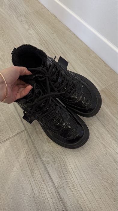 Кеди зима , натуральне хутро-шкіра