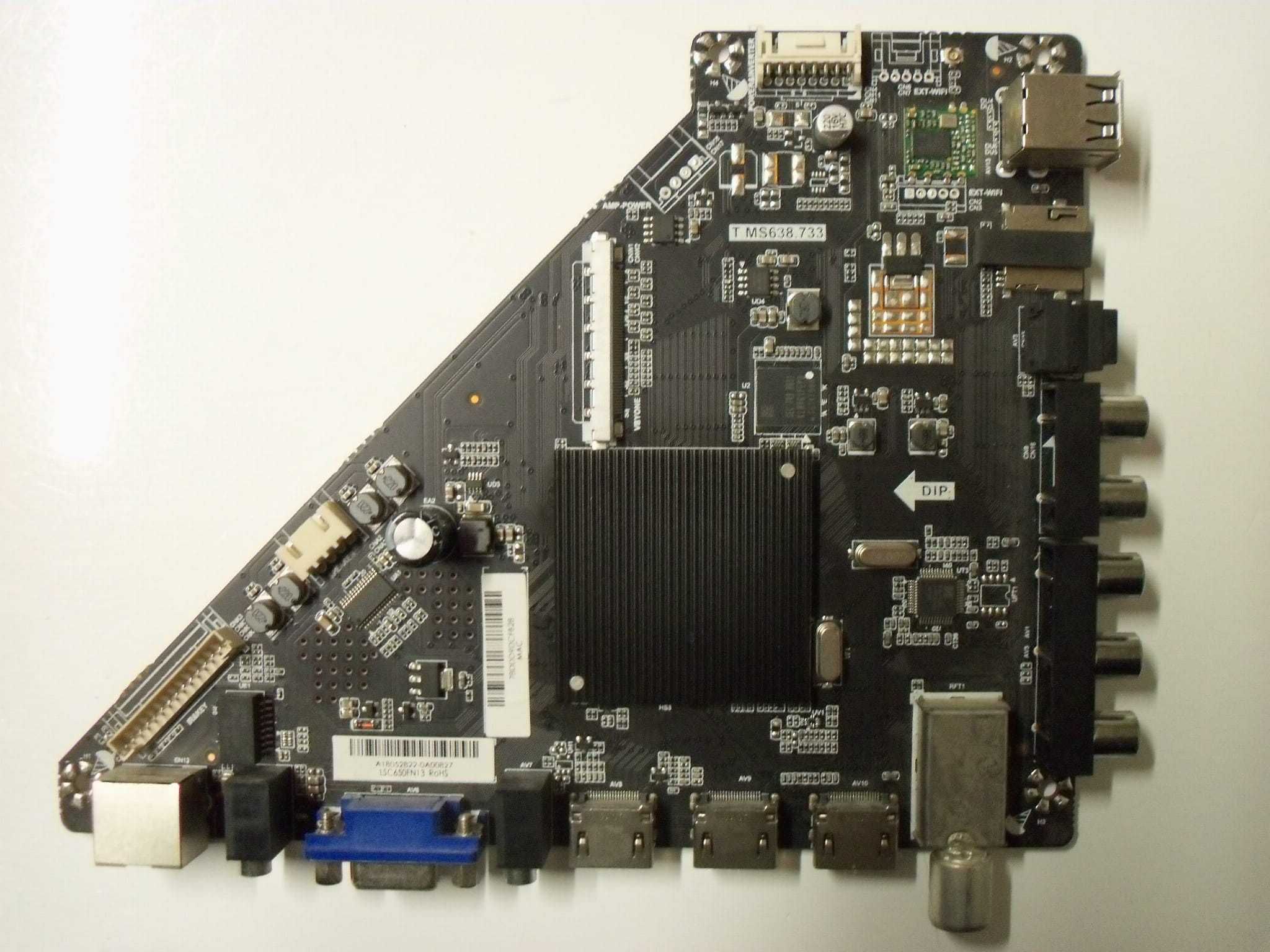 t.ms638.733 mainboard tv led smart android silver ip-le65/409213