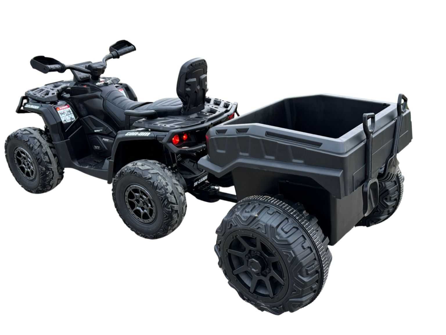QUAD + PRZYCZEPA Can-am outlander 24V 4x200W DK-ca005 dla dzieci