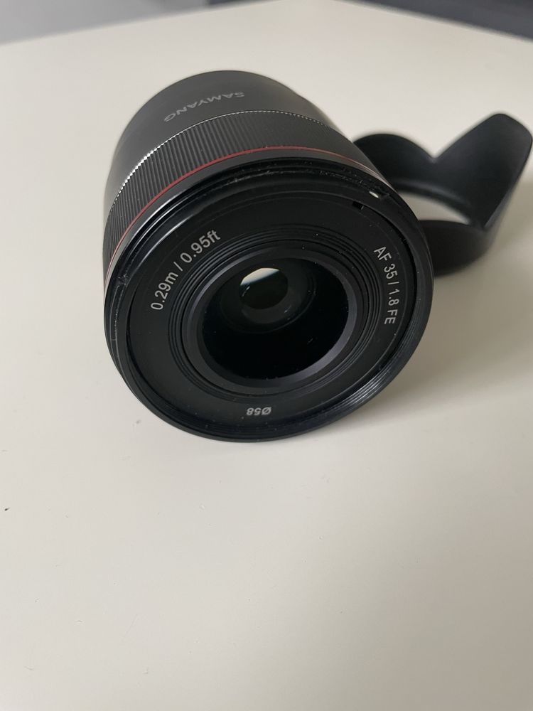 Obiektyw Samyang 35 mm 1.8 Sony E