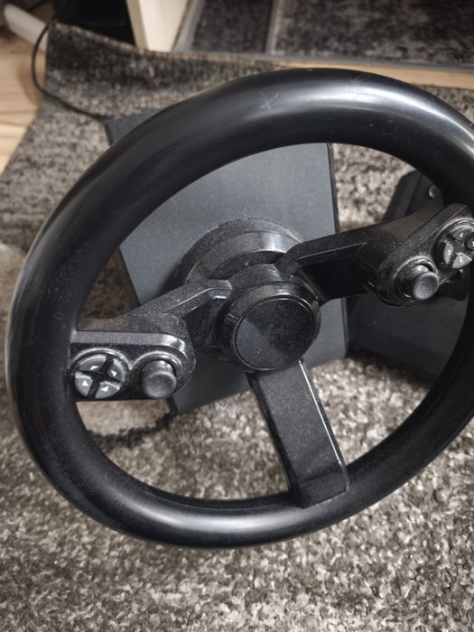 Saitek kierownica+pedały+kontroler