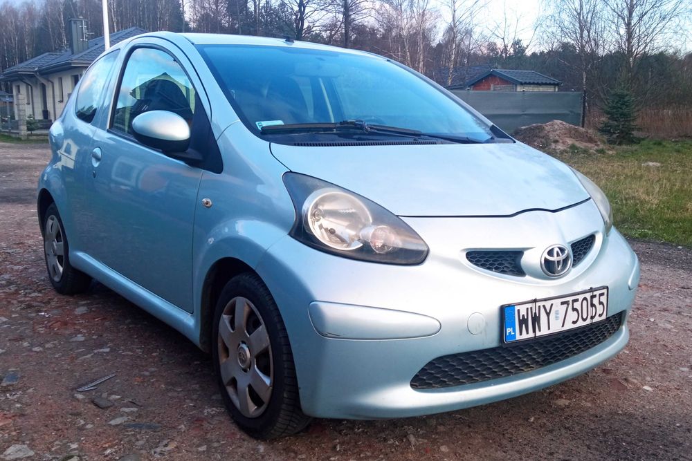 Okazja!! Toyota Aygo/1,0 VVTI benzyna/Klimatyzacja/ Idealna do jazdy