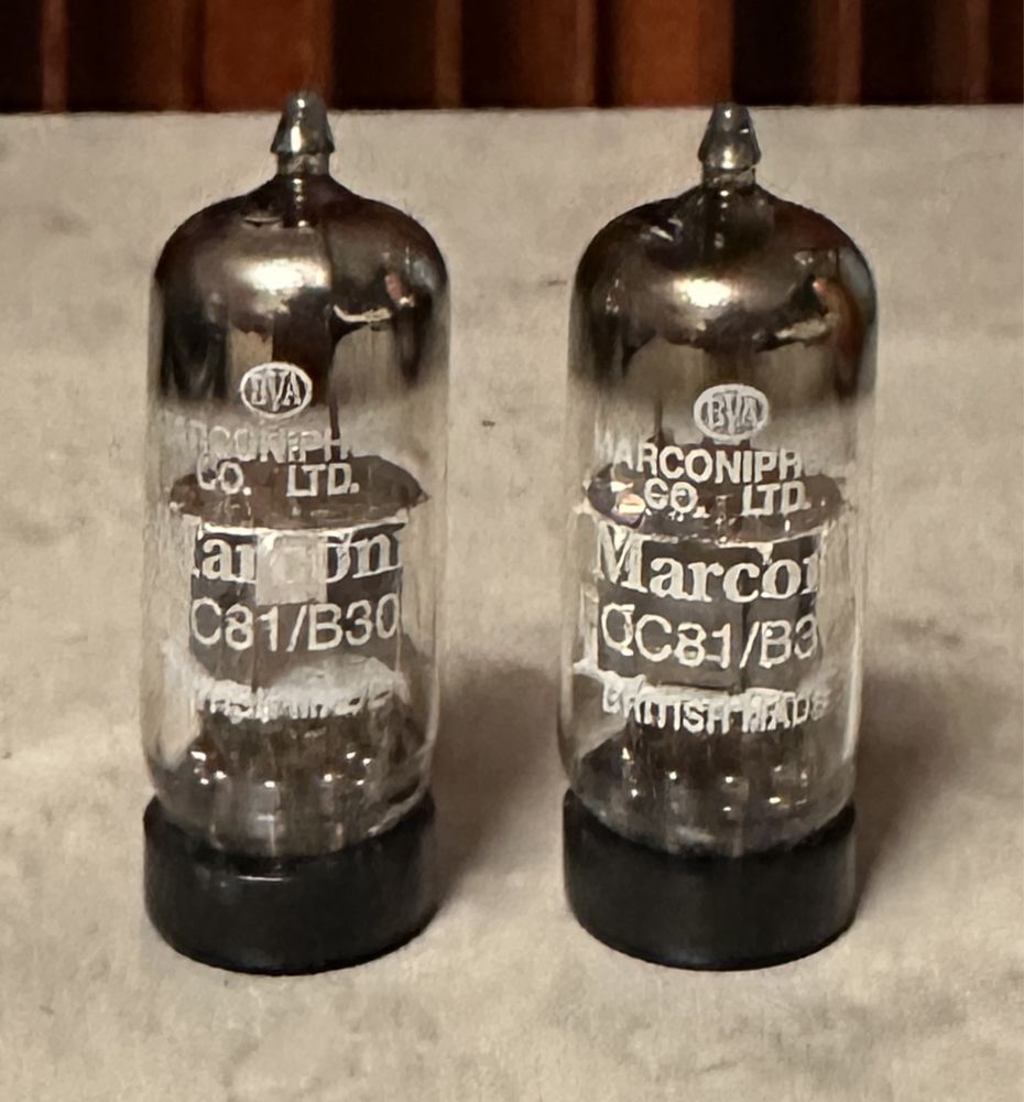 Lampy NOS Marconi ECC81