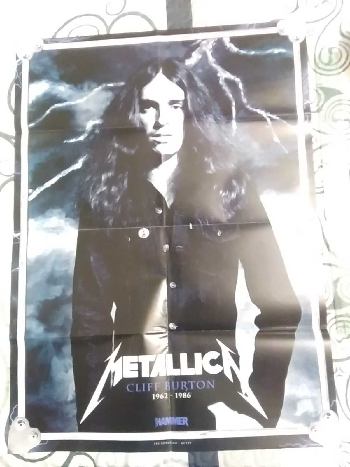 Slayer e Metallica posters