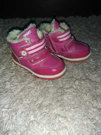 Buty zimowe dla dziewczynki roz.25