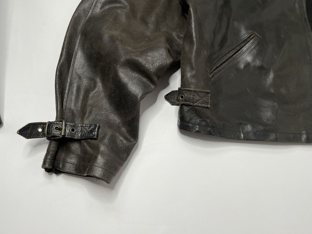 Вінтажна кожанка Harley Davidson винтаж косуха байкерская Leather