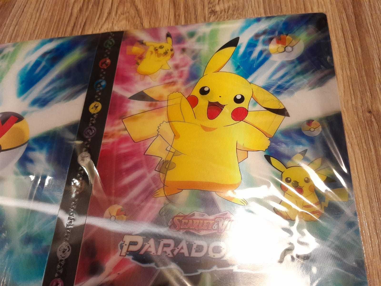 Nowy Super zestaw dla fana Pokemonów Album 3D + złote karty Pokemon