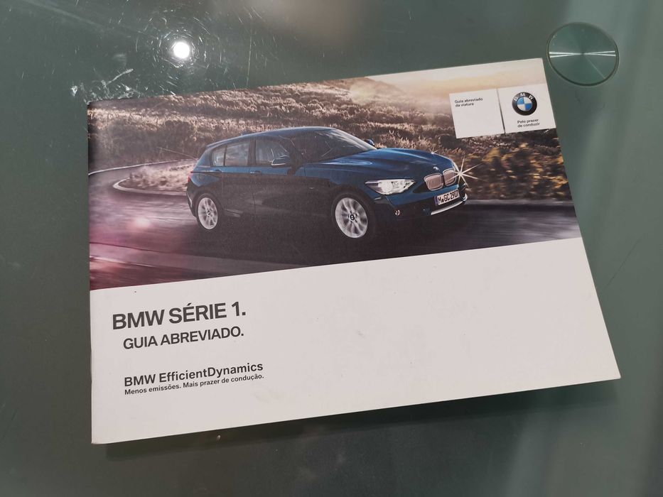 bmw serie 1 f20 f21 manual abreviado do utilizador em português