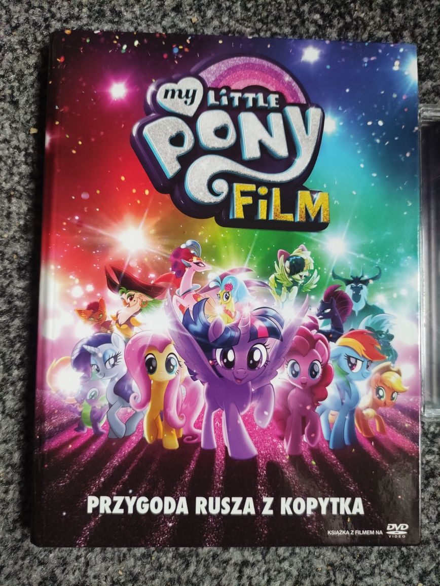 Bajka i  płyta z muzyką z serii my little pony