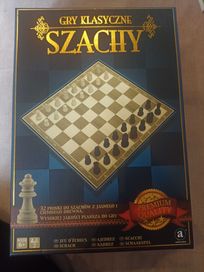 Gry klasyczne szachy Ambassador, nieużywane